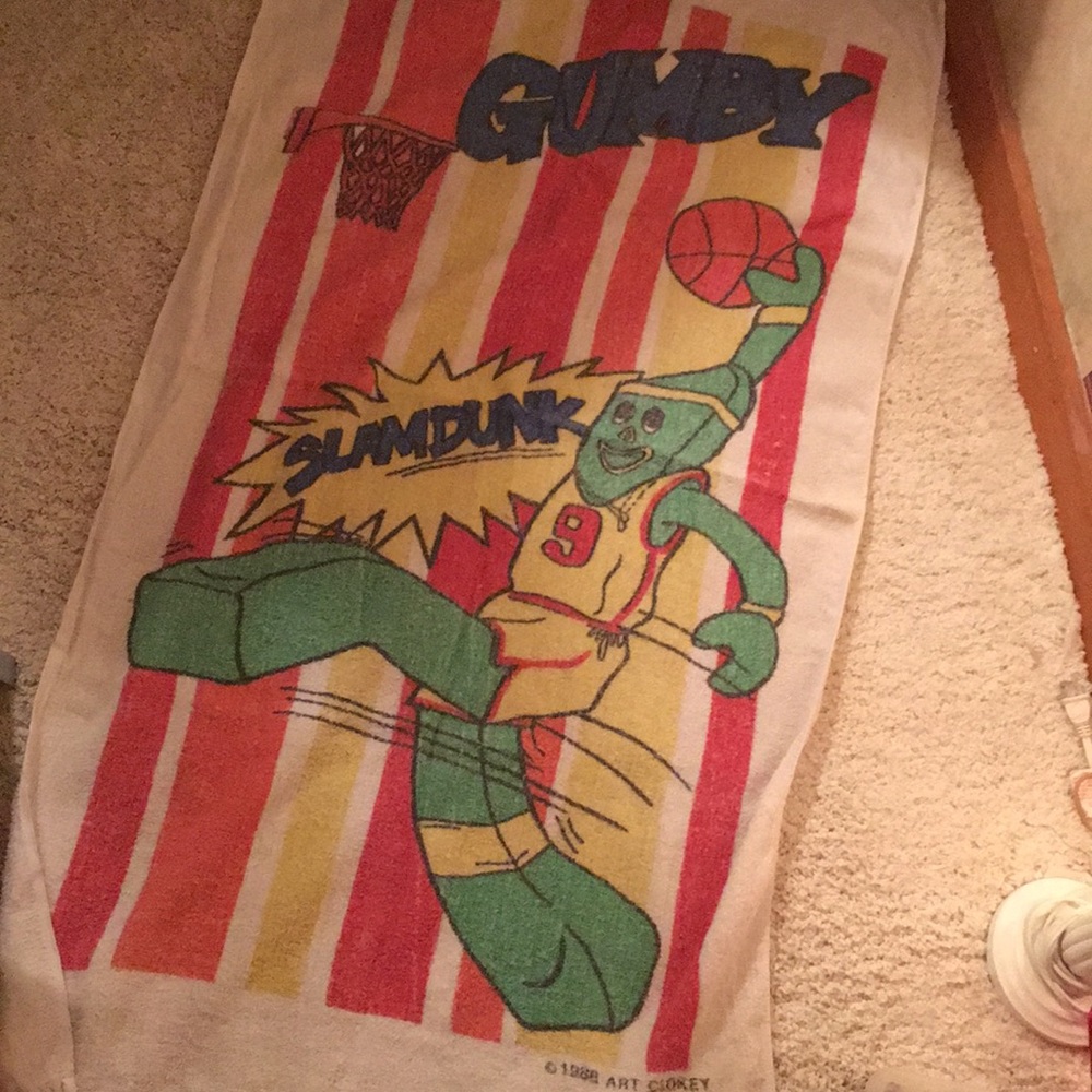 RARE!!!  Retro Beach towel